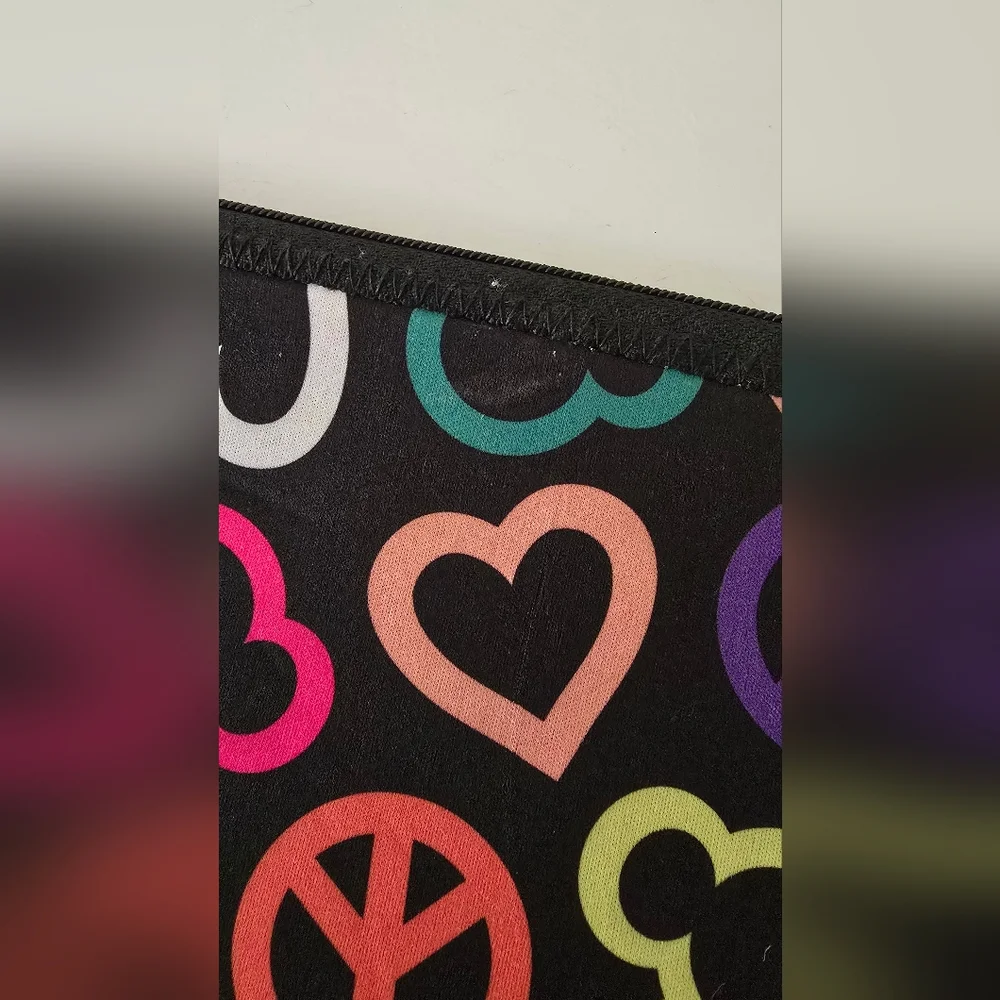 Disney Mickey Mouse Reversible Laptop Sleeve Multicolor Icons & Collage
